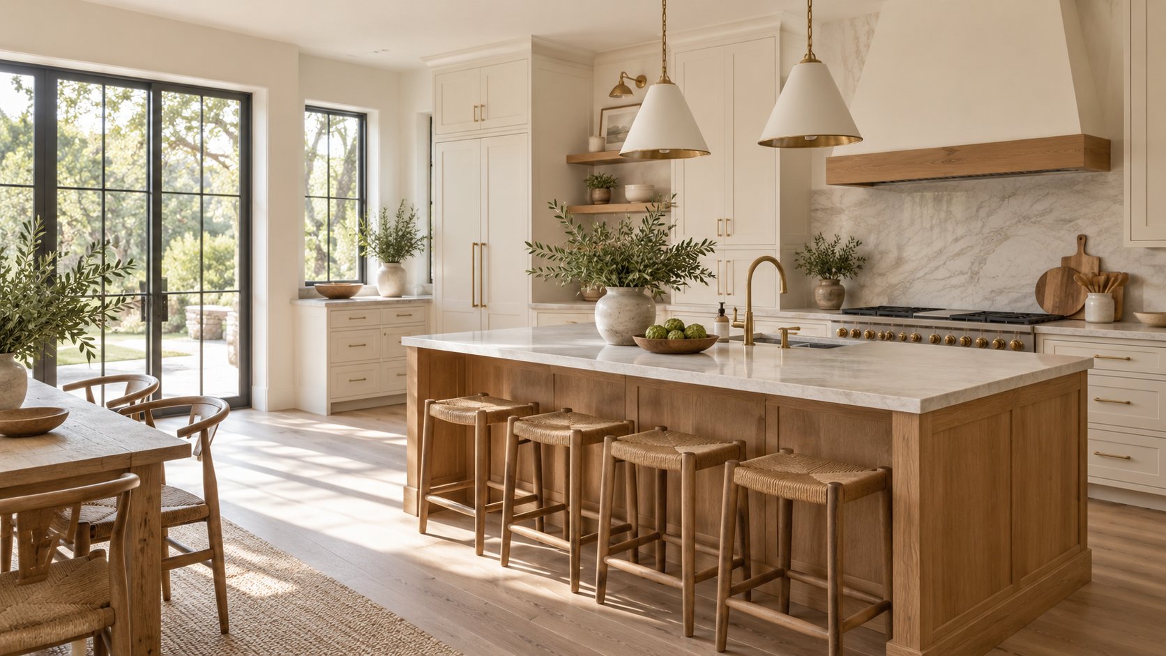 Modern refurbished kitchen